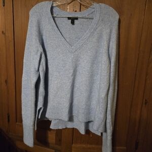 J Crew Womens Wool Alpaca Pullover Sweater Baby Blue Size XL